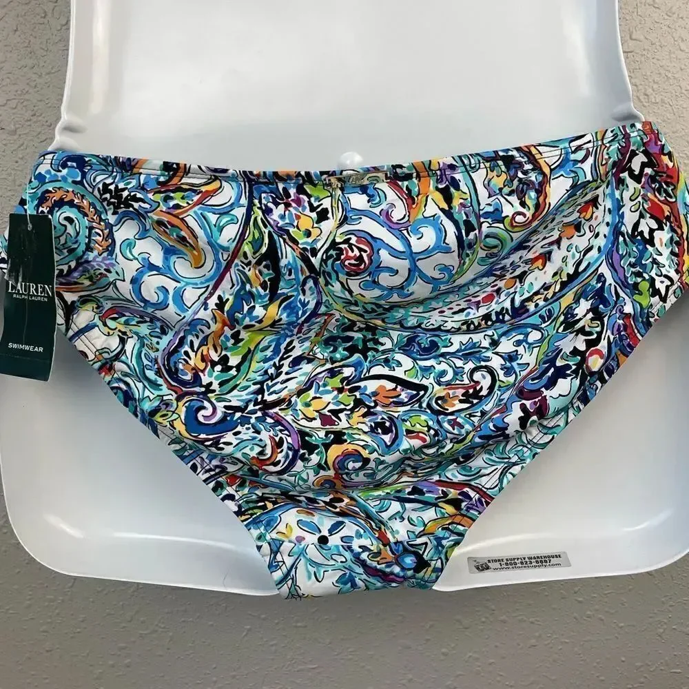 NWT Lauren Ralph Lauren Bikini Bottoms Sizes 6, 8 or 14